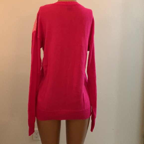 Lightweight Crew Neck Long Sleeve Knit Top “!Naughty is the New Nice” - Picture 16 of 17